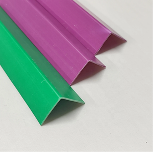 Nhà sản xuất chuyên nghiệp bán hàng trực tiếp khác nhau đặc điểm kỹ thuật môi trường nhựa góc bảo vệ màu sắc PVC góc bảo vệ - Product Image 2