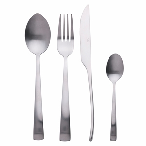 Set di posate PARK AVENUE 24 pezzi argento opaco # - Product Image 1