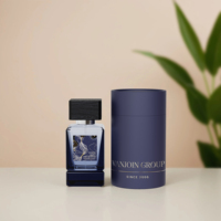 Bouteille de Parfum Arabe de Conception Personnalisée 30ml 50ml 100ml en Vrac Vides Vaporisateurs en Verre avec Boîte