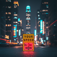 Dispositif d'affichage LED étanche à énergie solaire avec capteur radar Doppler pour la signalisation de limitation de vitesse et la rétroaction sur le trafic