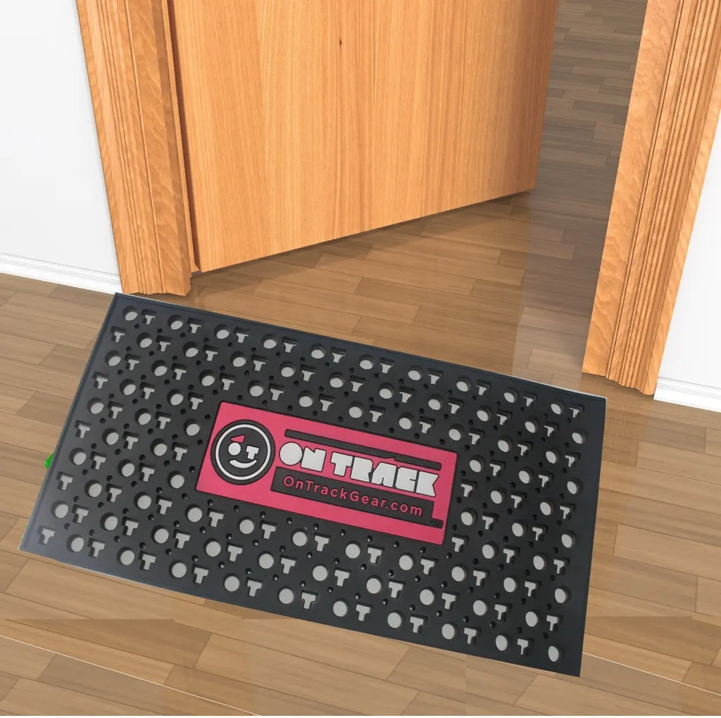 Pintu Kustom Karpet Besar Karpet Lantai 3D Kamar Mandi Anti-Slip Logo Cetak Lucu Harga Rendah Karpet Pintu Depan
