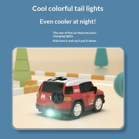 Voiture de course miniature en alliage télécommandée sans fil 4DRC C17 avec effets lumineux et sonores - Cadeau idéal pour les adolescents et les adultes