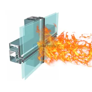 Factory directly sell 3mm 6mm 8mm 12mm 16mm fire rated tempered glass, fire proof resistant glass