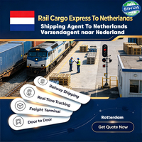Services d'expédition express ferroviaire, agent logistique DDP vers les Pays-Bas, Amsterdam, entreprise de logistique, arrivée ponctuelle