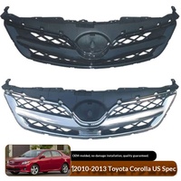 Parrilla Delantera y Rejilla Central Nuevas en Oferta, Repuestos Exteriores para Automóviles, Reemplazo para Corolla Versión Estadounidense 2010 2011 2012 2013