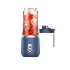 Mini spremiagrumi portatile a tazza singola, miscelatore elettrico, frullatore per frullato di frutta per macchina, robot da cucina, estrattore di succo, 6 lame