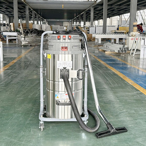Cx-80 Industrial Vacuum Cleaner 2800W Wet Dry Cyclone Drum Type For Factory Workshop Cleaning - Product Image 2