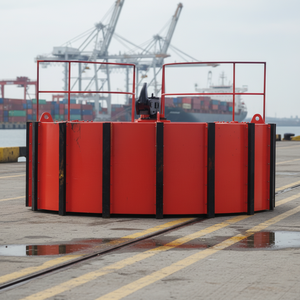 Boya de amarre cilíndrica de acero de 10 toneladas, boyas de amarre flotantes de acero para alta mar - Product Image 1