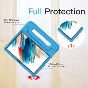 Étui antichoc pour tablette HGD Kids pour Samsung Galaxy Tab A8 2021 SM-X200 & SM-X205, mousse EVA compatible avec poignée et support pliable - Product Image 4