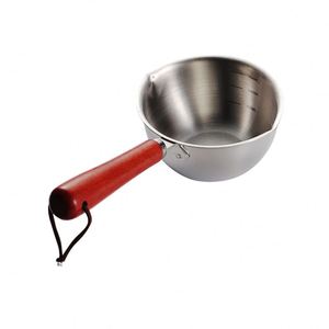 Mini Ollas para Salsas y Sopas de Acero Inoxidable 304 de 8.5cm y 11.5cm para el Hogar, Cocina Saludable, Diseño Atractivo, Material Metálico, Preparación de Alimentos - Product Image 3