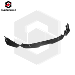 Lèvre avant en Fiber de carbone sèche de Style CFA pour BMW G80 G81 M3 G82 G83 M4 séparateur de menton becquet avant Scoop pare-chocs diffuseur <span class=keywords><strong>Auto</strong></span> nouveau - Product Image 3