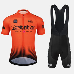 Ensemble de maillot et de short de cyclisme respirant et écologique pour hommes - Vêtements de vélo à manches courtes - Product Image 2