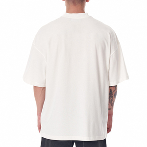 เสื้อยืดโอเวอร์ไซส์ผู้ชาย ผ้าฝ้าย 100% พิมพ์ลายคุณภาพสูงตามสั่ง ผ้าแคนวาส ระบายอากาศได้ดี เป็นมิตรกับสิ่งแวดล้อม ป้องกันรอยยับ สไตล์สตรีทแวร์ - Product Image 5