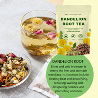 Thé santé en vrac aux feuilles et racines de pissenlit, thé amincissant aux chrysanthèmes et baies de goji, thé aux fleurs spécial