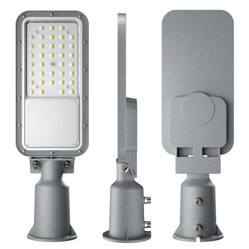 LED die-casting aluminum drive free solution with photoelectric induction LED street lights