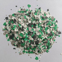 Flocons de plancher époxy bricolage copeaux de flocons de vinyle chimique pour revêtement de sol époxy