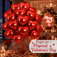 Ballon Cœur Géant en Aluminium de 18 Pouces pour Anniversaire, Saint-Valentin, Mariage – Fournitures de Fête et Décoration – Vente en Gros de Chine, Haute Qualité