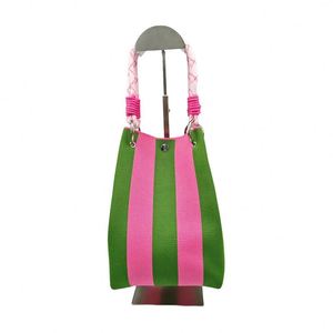 Nouveau design – Sac à main tricoté pour femme, sac tendance personnalisé, grande capacité, sac seau réutilisable avec logos - Product Image 6