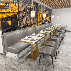 Base de Mesa Cuadrada de Acero Inoxidable Dorado de Lujo para Bistro, Muebles para Cafetería, Restaurante de Comida Rápida McDonald's, Mesa y Silla para Cafetería al Aire Libre - Product Image 2