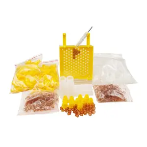 Bijenteelt Koningin Fok Box Kit Plastic Bijenmarkering Kooi Cel Cups Royal Jelly Kooi Voor Bijen