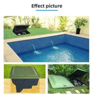 Filtre de piscine enterré, système de filtration pour piscine, pompe, chlore, sable, kit de filtre à sable en fibre de verre pour piscine