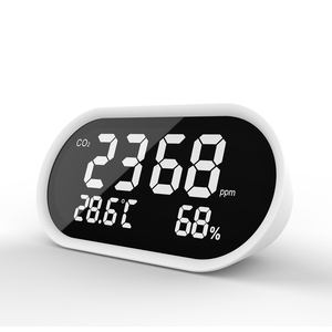 Nouveau modèle d'analyseur de dioxyde de carbone CO2 à capteur NDIR de bureau, détecteur de gaz intelligent, compteur de CO2, vente chaude - Product Image 3