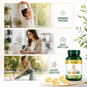 Cápsulas blandas personalizadas de vitamina E 500 mg (1000 UI) de Shecome para apoyo antioxidante y de la piel para adultos, suplemento dietético de vitamina E. - Product Image 5