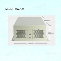 Mini-ordinateur industriel embarqué IPC 4/8/16 Go de RAM Linux WIFI Intel I3 4005U pour systèmes de vision industrielle