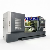 Torno CNC de Cama Inclinada HTC63s, Apto para Fabricación Automotriz, Equipos Médicos, Energía, Construcción Naval, etc., Buena Calidad, ISO, CE