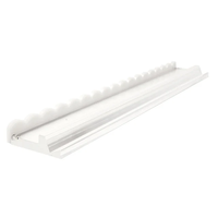 Blanc Ondulé Américain Mahjong Pusher Mahjong Jeux Usine Magnétique Acrylique Mahjongg Règle
