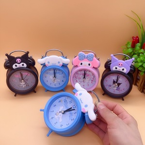 Réveil AL Kuromi Kawaii <span class=keywords><strong>Anime</strong></span> My Melody Réveil avec minuterie Cinnamoroll Mini Réveil pour salon Maison - Product Image 2