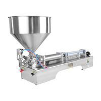 Machine de remplissage semi-automatique industrielle 40L à pompe magnétique à engrenages pour miel, pâte de tomate, crème, liquides, chocolat et huile
