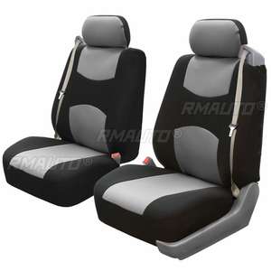 Housses de siège avant de voiture 2 places pour Ford F-150 avec ceinture de sécurité intégrée, housse de siège en tissu, housse de coussin de siège 2004 2005 2006 2007 2008 - Product Image 2