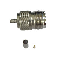 Conector UHF-C-K1.5 al por Mayor, Conector Hembra UHF para RG174