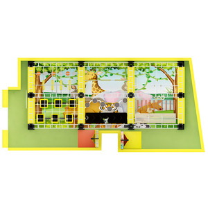 Terrain de jeux intérieur Adventure avec <span class=keywords><strong>Ninja</strong></span> <span class=keywords><strong>Warrior</strong></span> Parcours d'obstacles pour enfants les plus populaires - Product Image 2