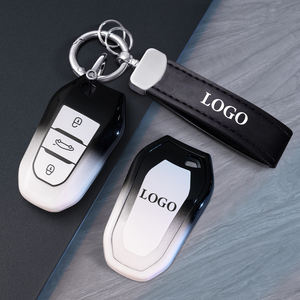 Vente chaude adaptée pour <span class=keywords><strong>Peugeot</strong></span> couverture de clé de voiture 508L 4008 408X 308 3008 5008 2008 étui à clés automobile - Product Image 4