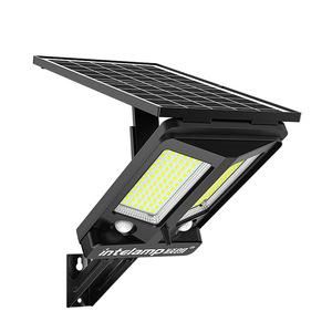Intelamp Solar Wall <b>Light</b> 12V LED Outdoor <b>Motion</b> Sensor Waterproof Garden Lighting for Yard and Courtyard - Product Image 1