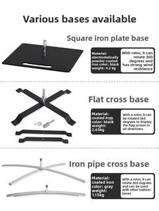 Banderas de Plumas Personalizadas Promocionales de Doble Cara con Diferentes Imágenes en Ambos Lados - Product Image 6