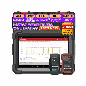 LAUNCH X431 IMMO ELITE, programador de llaves XPROG3, escáner de diagnóstico, Sistema completo con 39 funciones de reinicio, compatible con CAN FD DOIP - Product Image 1