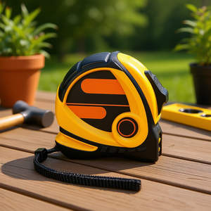 Mètre Ruban 25 pieds 3M Impérial et Métrique Boîtier ABS Verrouillage Automatique Utilisation Extérieure - Product Image 2