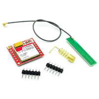 Module de communication GSM GPRS FYX Stock SIM800L, carte émetteur-récepteur cellulaire sans fil, module IoT embarqué avec câble d'antenne