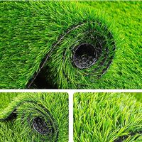 Gazon artificiel haut de gamme OEM/ODM pour aménagement paysager, tapis de jardin résidentiel pour toit, facile à nettoyer, composants non toxiques, choix le mieux noté