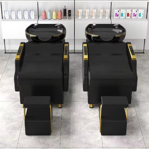 Beauty Hot Sale Back Washing Unit Salon Furniture Beauty Hair Salon Shampoo <b>Bed</b> From China Supplier - Product Image 4