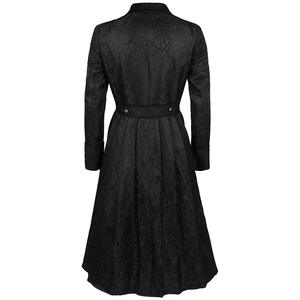 <span class=keywords><strong>Costume</strong></span> de juge médiéval pour Halloween, cosplay, veste à queue de pie en jacquard, style victorien steampunk, veste de robe pour homme, Renaissance, polyester - Product Image 3