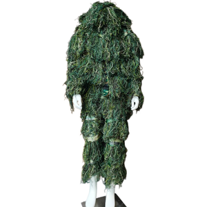 Combinaison Ghillie Camouflage Séchage Rapide 5-en-1 – Tenue Tactique en Maille pour l'Aventure sur le Terrain et la Photographie de la Faune - Product Image 3