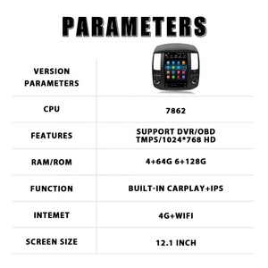 Radio con Pantalla Táctil Vertical Android 12 para Nissan Pathfinder 2008-2010, Unidad Estéreo para Auto, Reproductor Multimedia Carplay, Navegación GPS - Product Image 5
