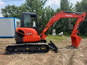 Miniexcavadora Kubota de segunda mano, miniexcavadora de 5 toneladas de alto rendimiento, excavadora de orugas usada con certificación Ce - Product Image 3