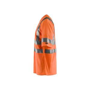 BLAKLADER - 3413100953004XL <b>Hi</b>-<b>Vis</b> t-shirt <b>Orange</b> - EAN 7330509751268 <b>HI</b>-<b>VIS</b> WORKWEAR - Product Image 5