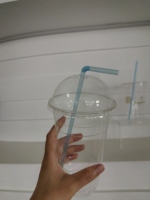 Pailles d'égouttage flexibles PHA Matériaux biodégradables et compostables extra longs