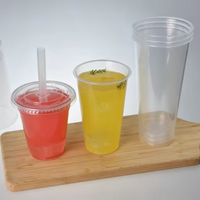 Gobelet en plastique jetable PP givré 10oz 300ml, finition mate, pour usage en bar